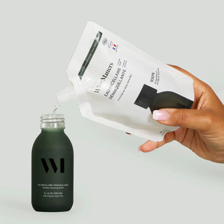 Flacon eau micellaire démaquillante 90 ml