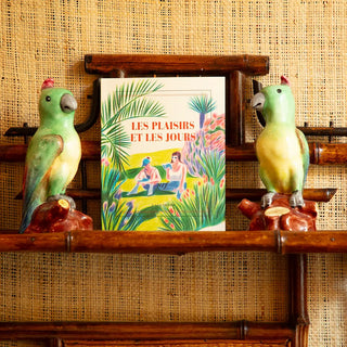 Carnet carré illustré “Les plaisirs et les jours”