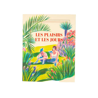 Carnet carré illustré “Les plaisirs et les jours”