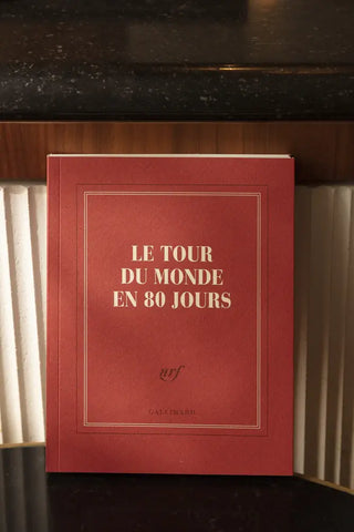 GALLIMARD - Carnet carré "Le tour du monde en 80 jours"