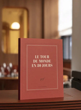GALLIMARD - Carnet carré "Le tour du monde en 80 jours"