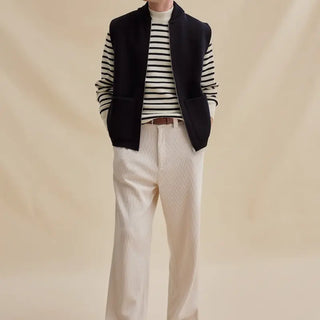 Gilet zippé Le Minor marine