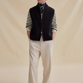 Gilet zippé Le Minor marine