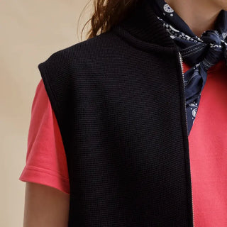 Gilet zippé Le Minor marine