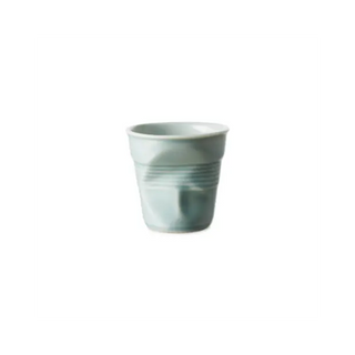 Gobelet espresso 8cl Froissé Revol bleu mistral