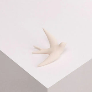 Hirondelle murale en céramique Monochromic naturel