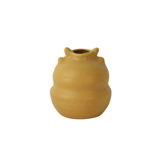 vase edition limitée lucrece ocre collection les sages jars vases