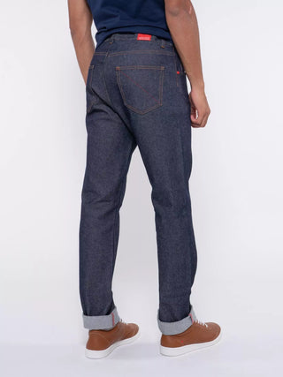 Jean Droit 101 1083 SuperDenim Flex - Indigo Brut | Fabriqué en France