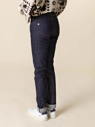 Jean Slim 204N 1083 Le Fuselé - Coton Bio Indigo Brut