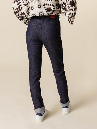 Jean Slim 204N 1083 Le Fuselé - Coton Bio Indigo Brut