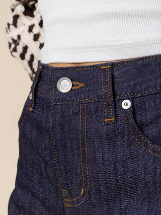 Jean Slim 204N 1083 Le Fuselé - Coton Bio Indigo Brut