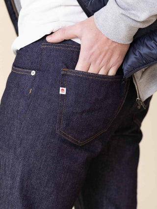 Jean Ajusté 103N 1083 Indigo Brut - Coton Bio & Flex