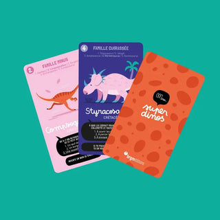 Jeu 7 familles Super Dinos MINUS Éditions