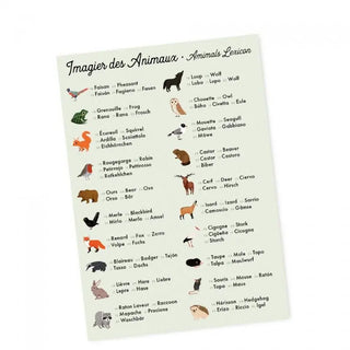 Jeu de Mémory Animaux et Empreintes