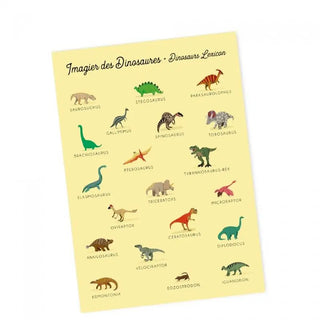 Jeu de Mémory Dinosaures et Squelettes