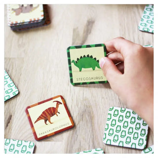 Jeu de Mémory Dinosaures et Squelettes