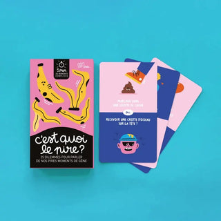 Kit de discussions "C'est quoi le pire ?" Minus Éditions