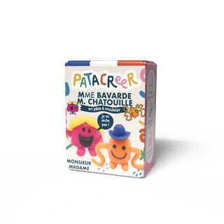 Kit à fabriquer Mr Chatouille et Mme Bavarde