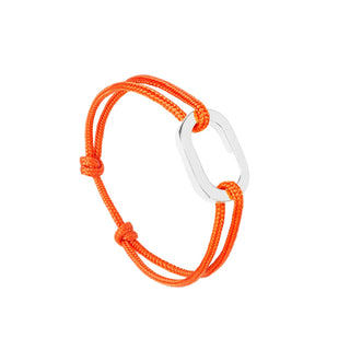 LE VENT A LA FRANCAISE - Bracelet Maillon plat 22mm plaqué argent