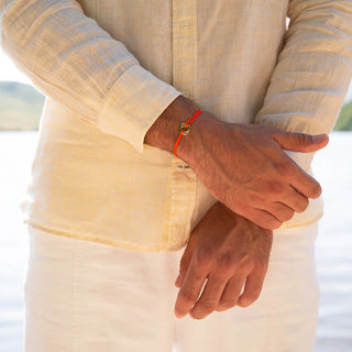 LE VENT A LA FRANCAISE - Bracelet Trèfle plaqué or