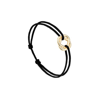 LE VENT A LA FRANCAISE - Bracelet Trèfle plaqué or