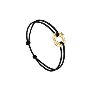 LE VENT A LA FRANCAISE - Bracelet Trèfle plaqué or