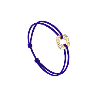 LE VENT A LA FRANCAISE - Bracelet Trèfle plaqué or