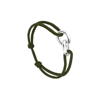 LE VENT A LA FRANCAISE - Bracelet Union 22mm plaqué argent