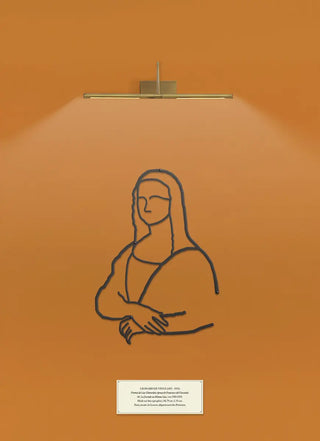 La Joconde – Décoration murale en acier The Line Art