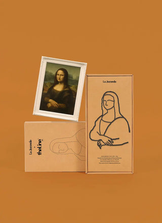 La Joconde – Décoration murale en acier The Line Art