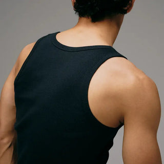 Le Véritable débardeur Marcel charbon