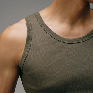 Le Véritable débardeur Marcel kaki Les Tricots Marcel