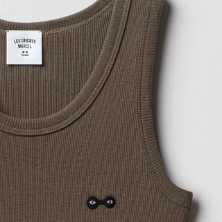 Le Véritable débardeur Marcel kaki Les Tricots Marcel