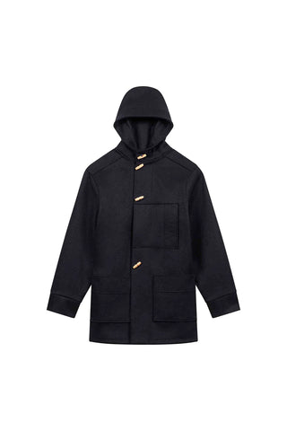 Découvrez le Kabig Le Minor pour homme. Réédition du modèle iconique de 1947 en drap de laine historique. Fabriqué en Bretagne. Un manteau légendaire chez CQFD.