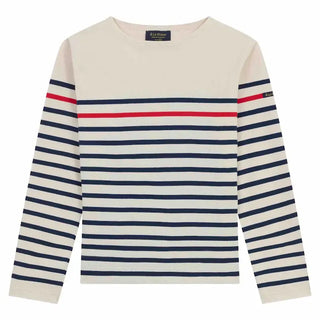 Marinière Le Minor pour femme rayure rouge