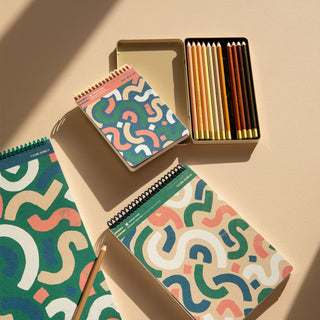 Découvrez le carnet de dessin A4 de Papier Tigre chez CQFD Avignon. Un papier premium 250g avec coton, fabriqué à Paris. Idéal pour gouache, feutre et croquis.