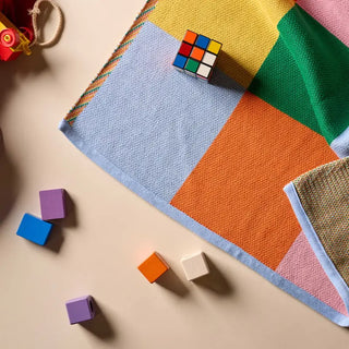 Petit plaid en maille Jacquard Season Paper petit quilt