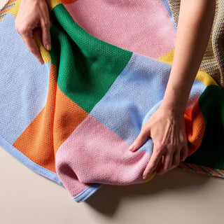 Petit plaid en maille Jacquard Season Paper petit quilt