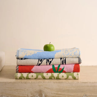 Petit Plaid en Coton Maille Jacquard - Fabriqué en France | CQFD Avignon