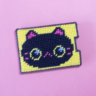 Porte-carte à broder Kittens CANEVAS FATAL