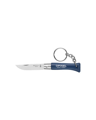 Découvrez le porte-clés couteau Opinel N°4 chez CQFD Avignon. Lame inox 5cm, manche en bois de charme PEFC. Un petit outil malin 100 % fabriqué en France.