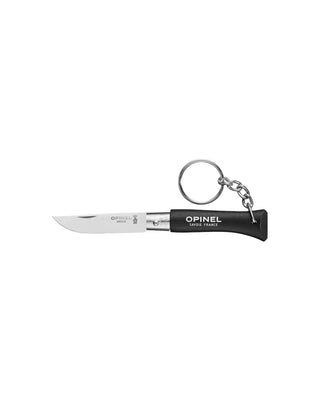 Découvrez le porte-clés couteau Opinel N°4 chez CQFD Avignon. Lame inox 5cm, manche en bois de charme PEFC. Un petit outil malin 100 % fabriqué en France.