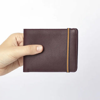 Portefeuille en cuir LA902 Carré Royal bordeaux