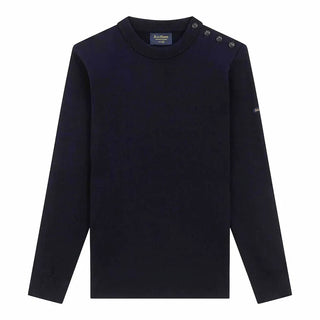 Pull marin Le Minor Mérinos marine