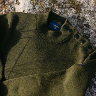 Pull marin Le Minor olive