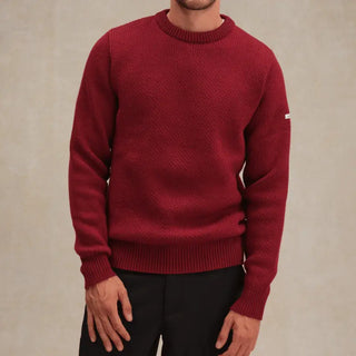 Pull norvégien Le Minor bordeaux