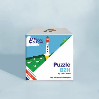 Puzzle 1000 pièces BZH Piece & Love