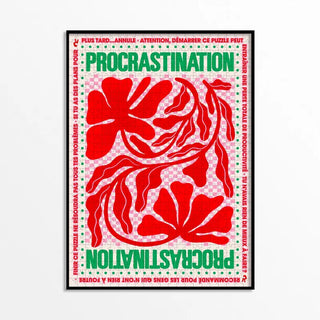 Puzzle 1000 pièces Procrastination Piece & Love