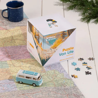 Puzzle 1000 pièces Van life Piece & Love