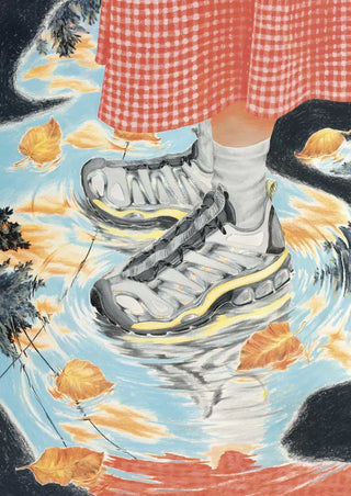 Puzzle 1000 pièces Après La Pluie par Jour Férié. Un défi urbain poétique aux reflets changeants, éco-conçu et fabriqué en France. À shopper chez CQFD Avignon !
